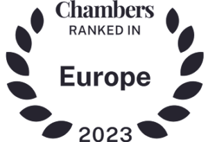 Odznaczenie - Chambers Ranked in Europe 2023